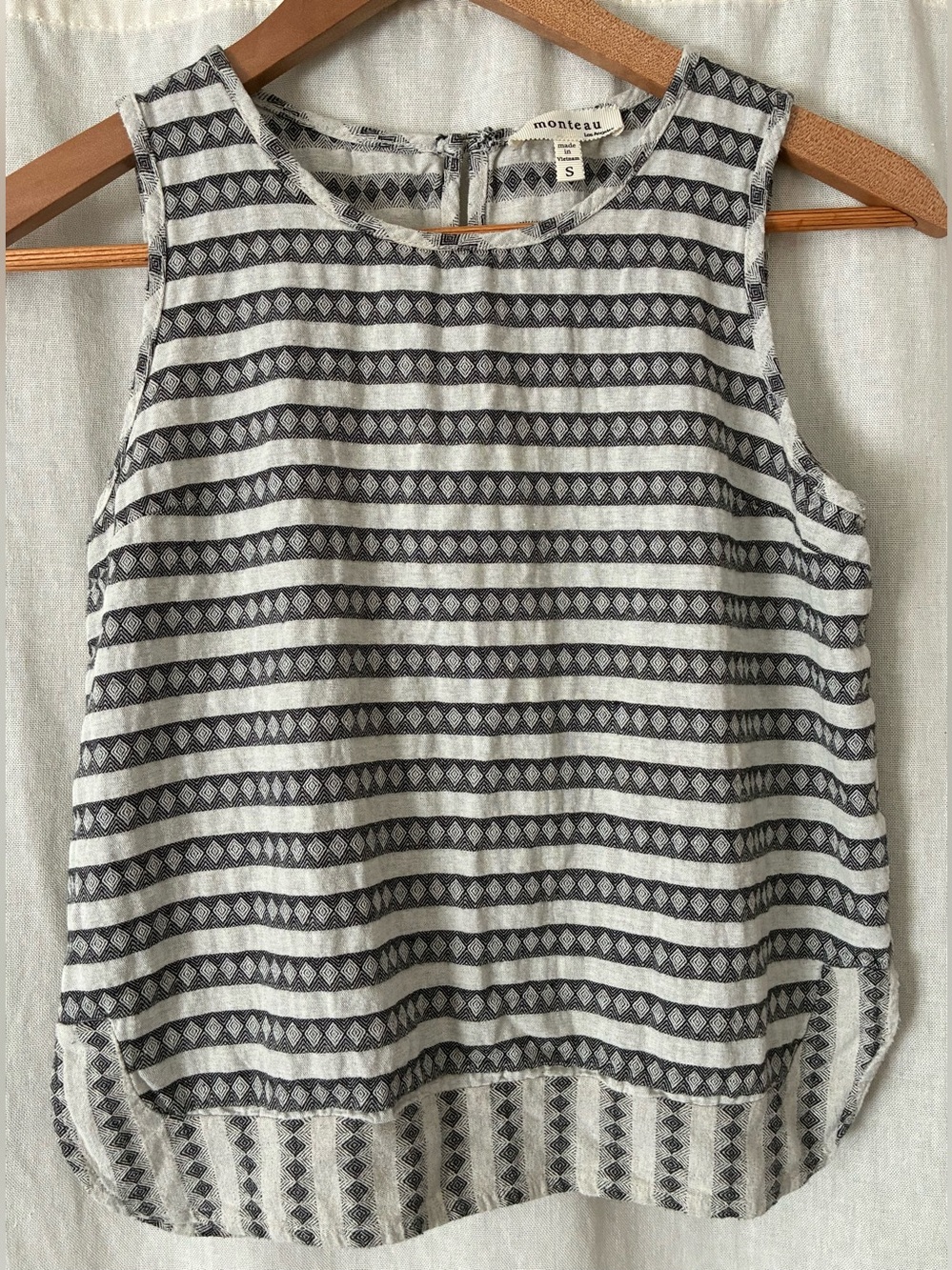 Monteau 100% Cotton Tank Top